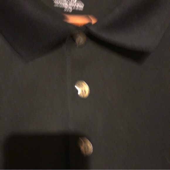 Grand Slam Black Golf Shirt in XL - Nice small ribbed effect on shirt - Picture 7 of 10